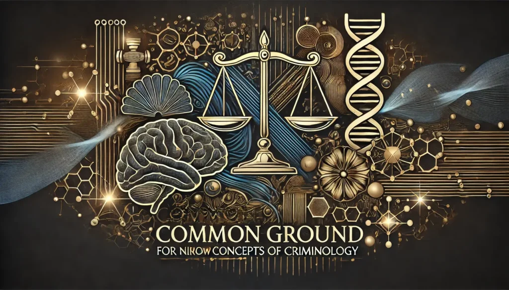 Common Ground for Narrow Concepts of Criminology