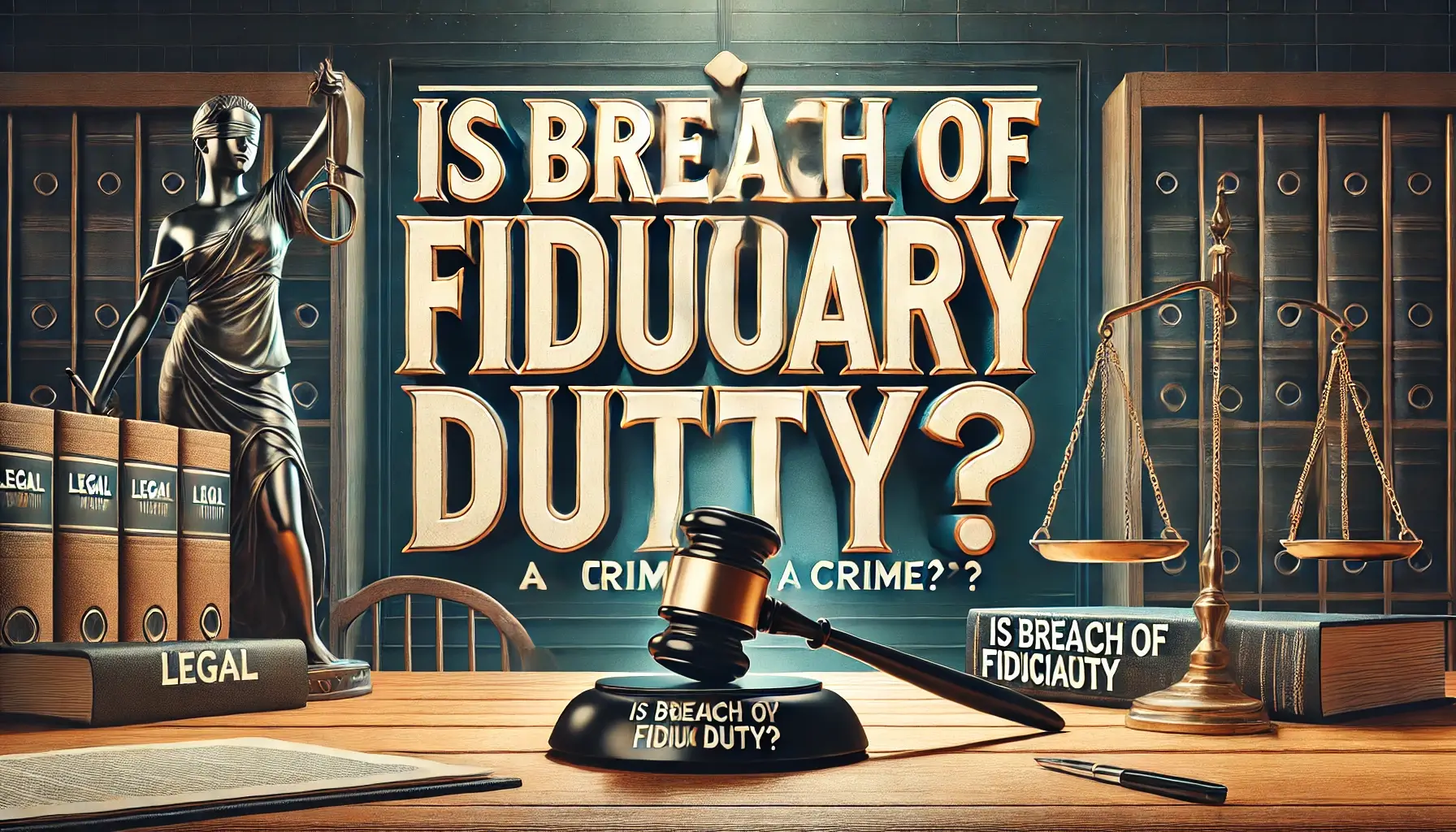 A corporate executive signing legal documents, representing fiduciary duty in business