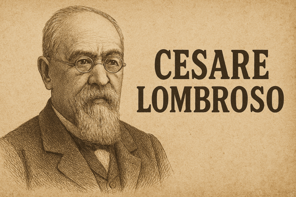 Vintage scientific instruments symbolizing Cesare Lombroso’s role as the father of modern criminology